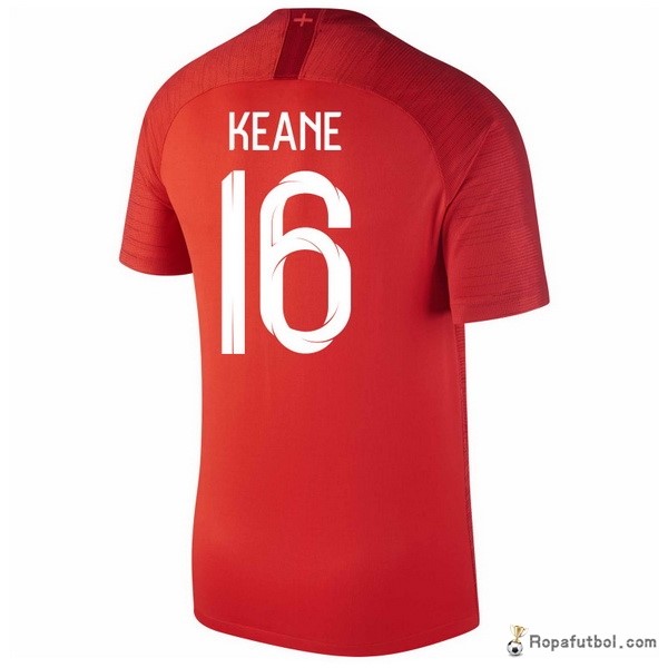 Camiseta Inglaterra Replica Segunda Ropa Keane 2018 Rojo